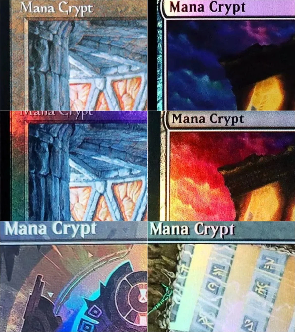 

"Mana Crypt" TCG Magical Cards Game Black Top Quality Proxy Playing Cards Board Deck Game Trading Cards Proxy