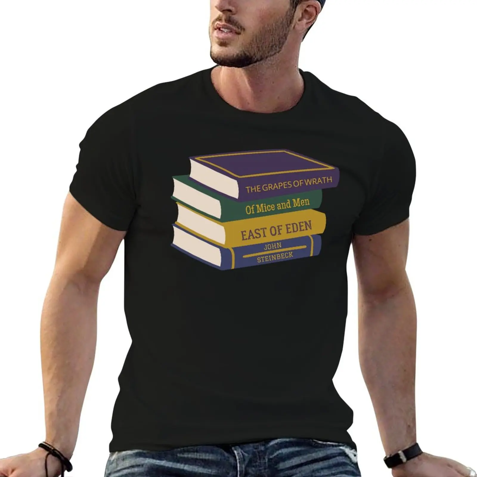 

Books T-Shirt t shirts for man pack cotton g man t shirts for men mens graphic t shirts T-Shirt