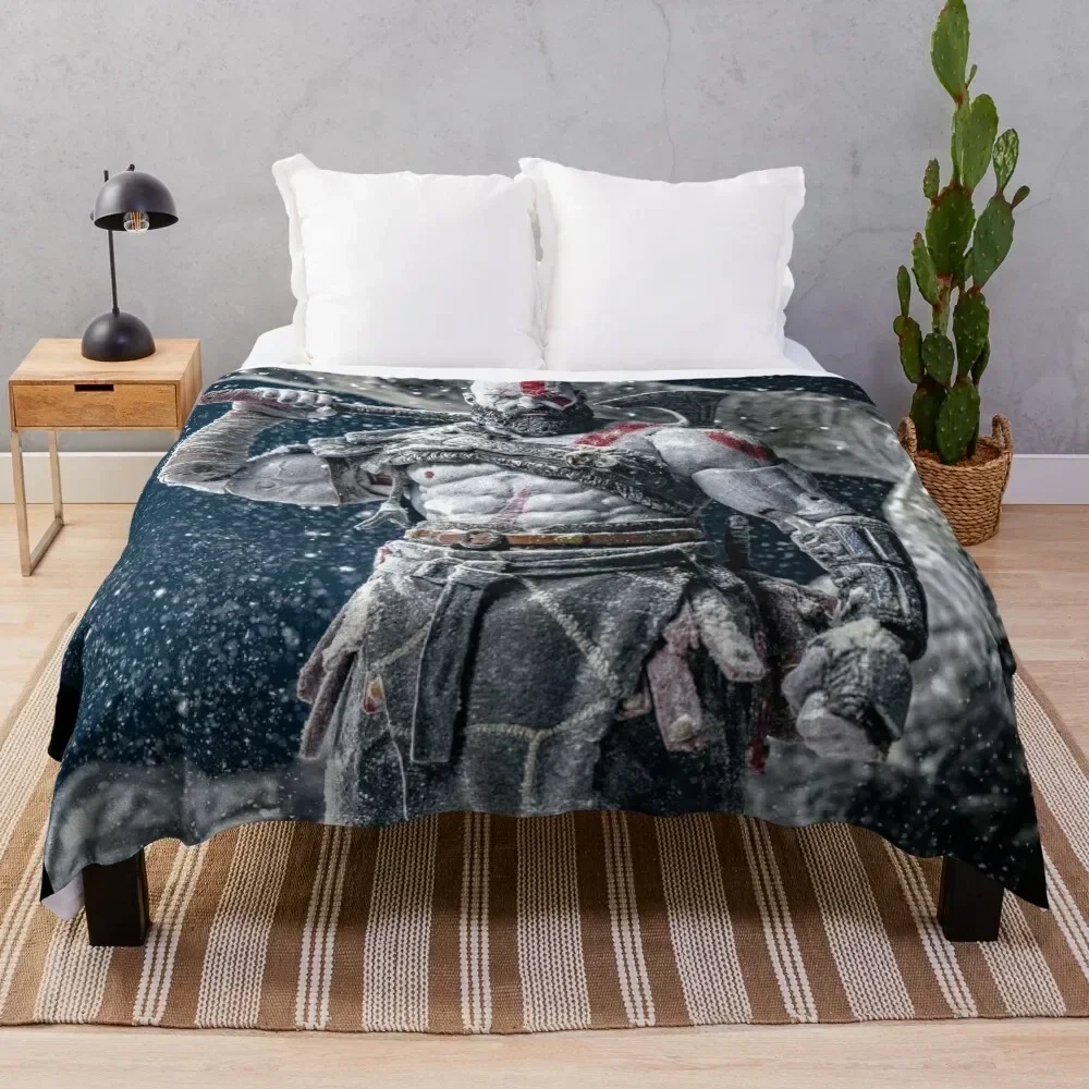 

KRATOS Throw Blanket Warm Napping Blanket for Office Couch Bed