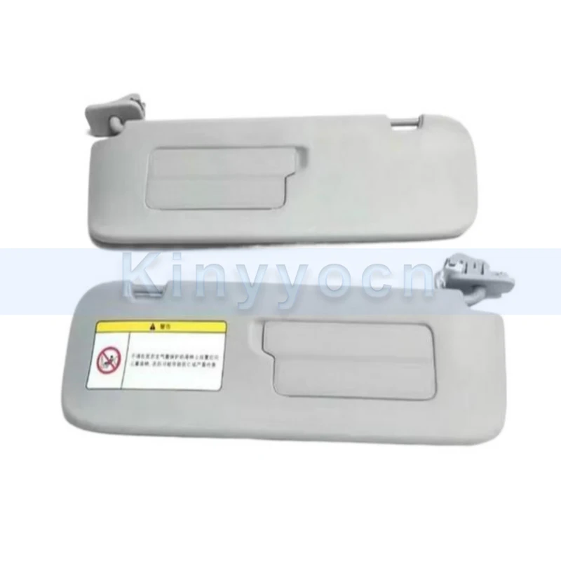 Visiera parasole per Tesla Model Y 2018-2023 Visiera parasole laterale con specchio parasole Visiera parasole