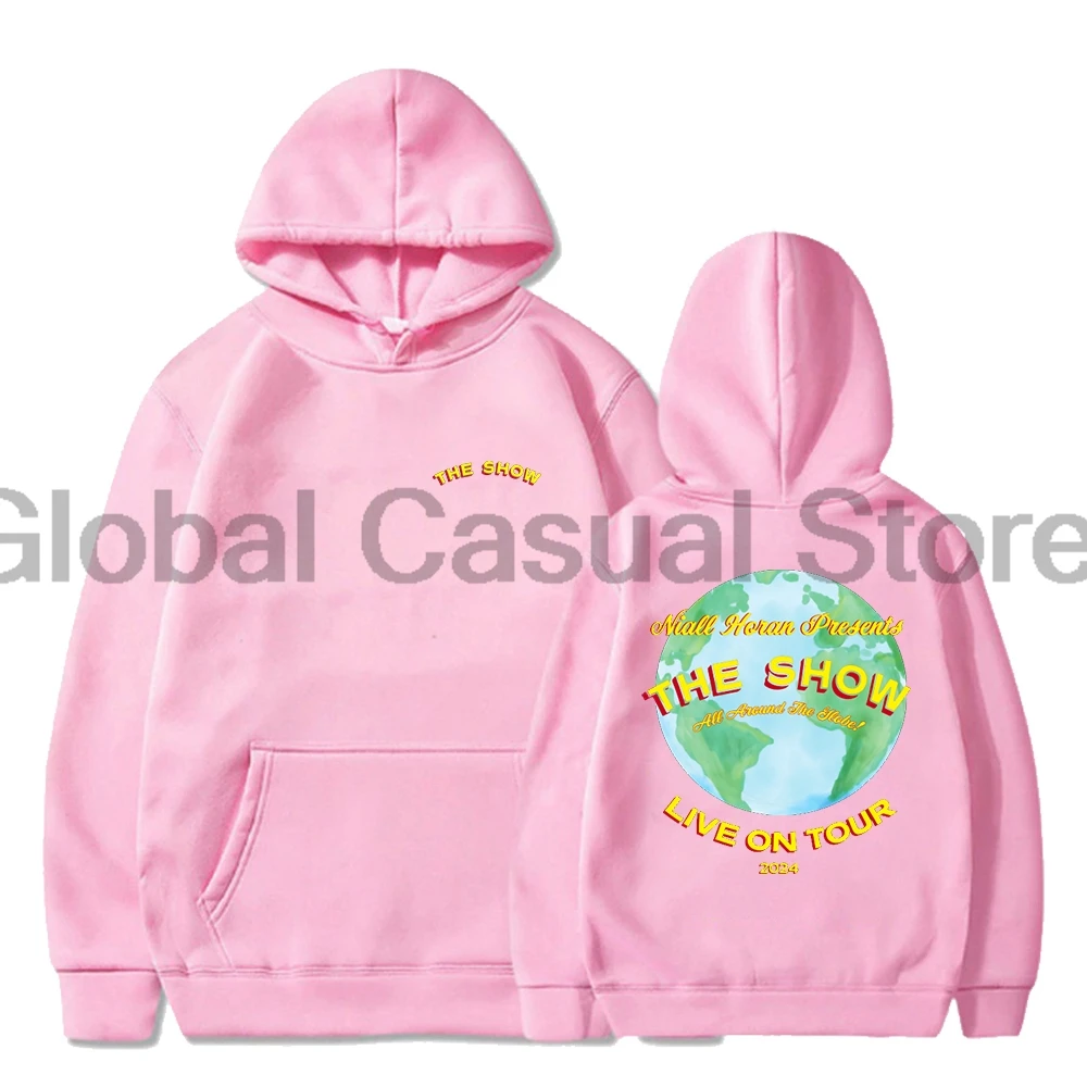 Niall Horan The Show World Tour Hoodie 2024 Casual Long Sleeve Streetwear Women Men Hooded Sweatshirt Fashion Clothes