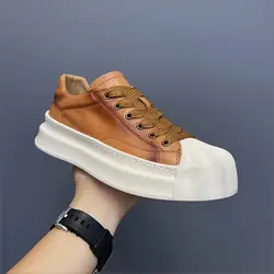 2025 Autumn Thickness All-Match Casual Low-Cut Fashion Shell Toe Men's Sneakers Shoes