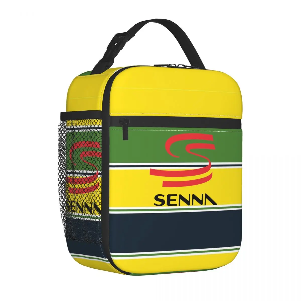 Ayrton Senna Insulated Lunch Bags Leakproof Meal Container Thermal Bag Lunch Box Tote College Picnic Girl Boy