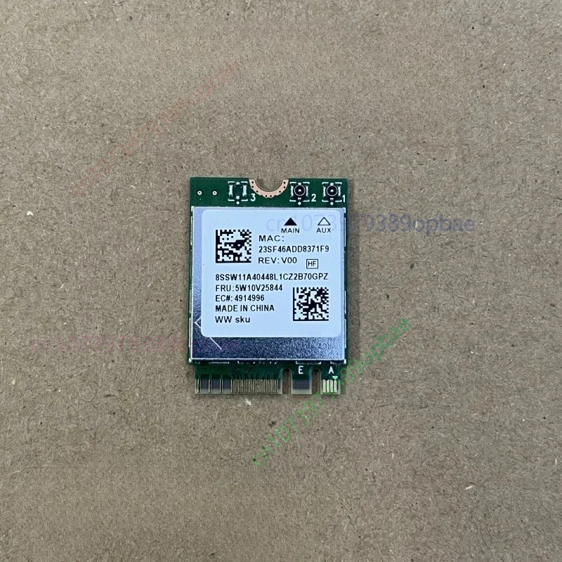 

RTL8852BE для Lenovo E41-55 E14 GEN 5 Thinkbook 14 15 G5 ABP, беспроводной модуль Wi-Fi, Bluetooth 5W10V25844