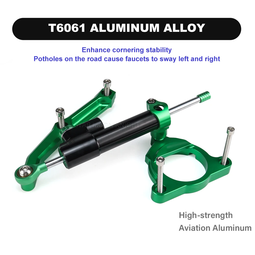 For Kawasaki Z800 Z800E Z 800 E Z800 E 2013-2016 Motorcycle Accessories Adjustable Damper Steering Stabilizer Bracket Mount Kit view 3