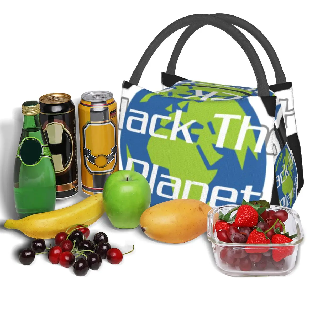 Hack The Planet Hot Portable insulation bag for Cooler Thermal Food Office Pinic Container