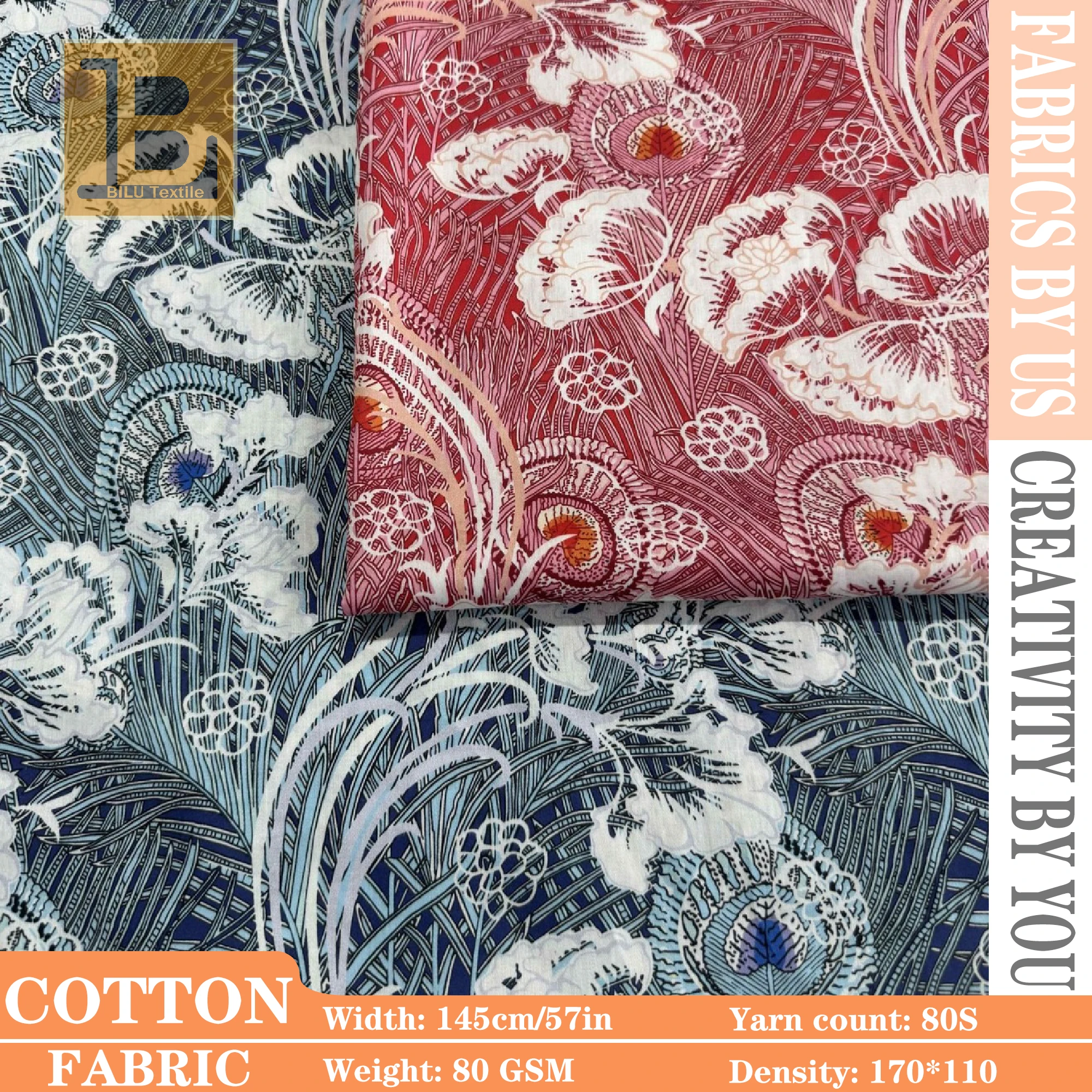 

Like Liberty Floral Cotton — длинные скобы премиум-класса 80-х годов для платьев, рубашек и одежды (на метр)