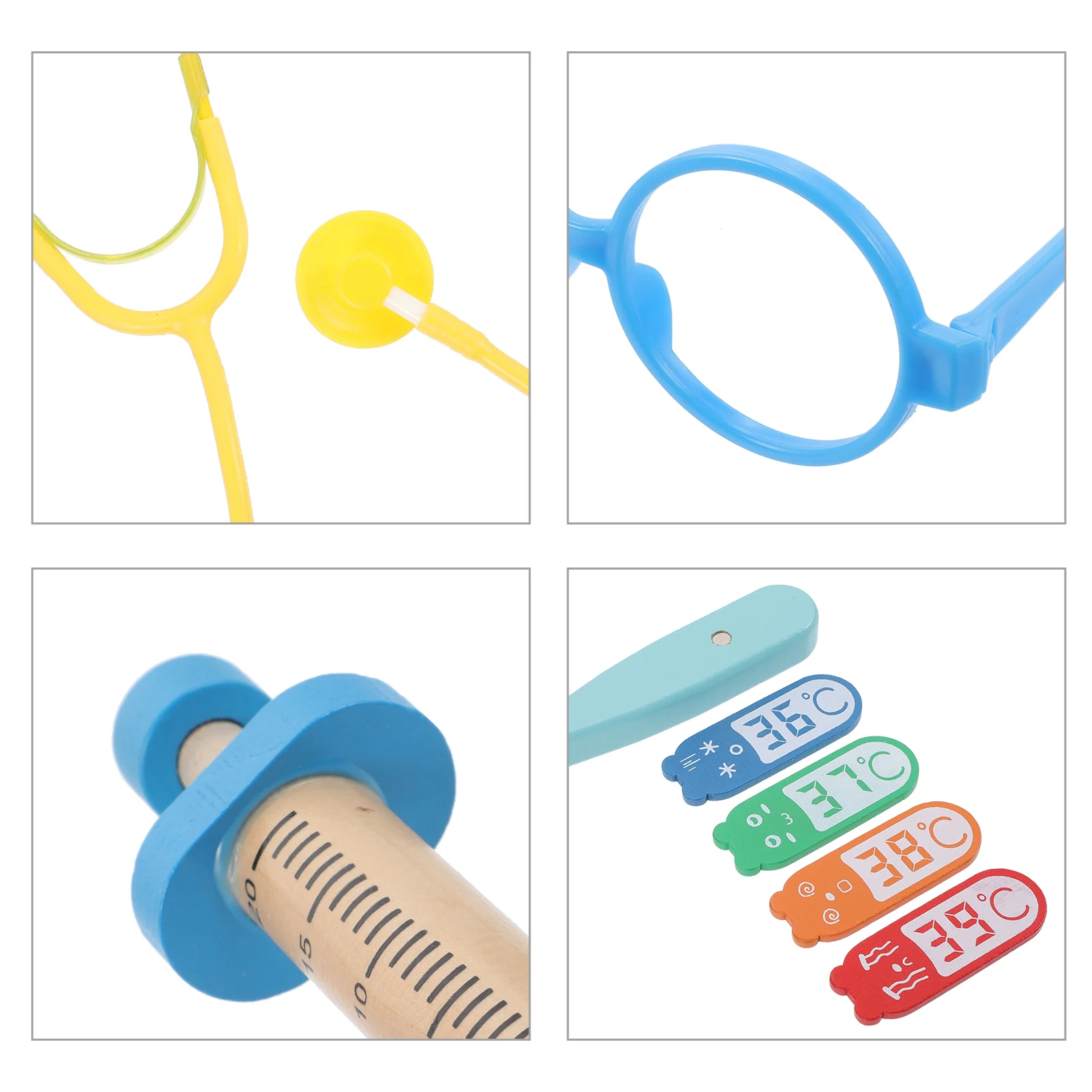 1 Set Kids Doctor Kit Pretend Doctor Nurse Set Toy Medical Playset Toy for Toddlers kids doctor set kids medical play set