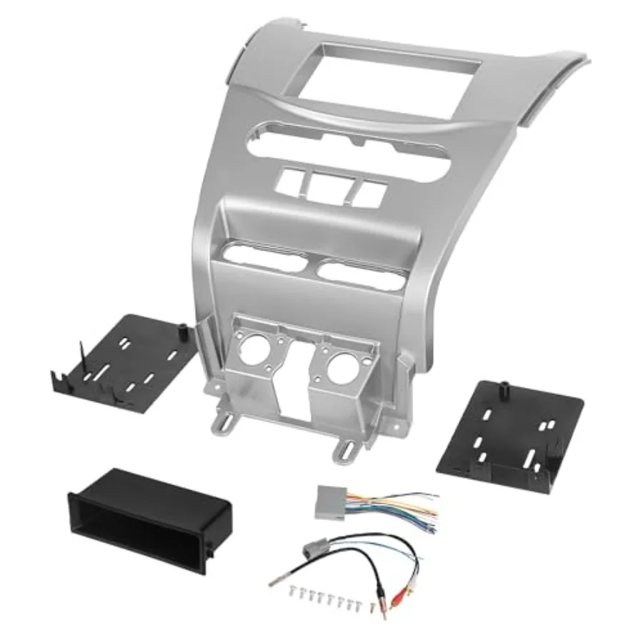 

Single or Double Din Car Radio Stereo Dash Installation Kit Compatible with 2008-2011 Ford Focus Replace for 99-5816 Includes D