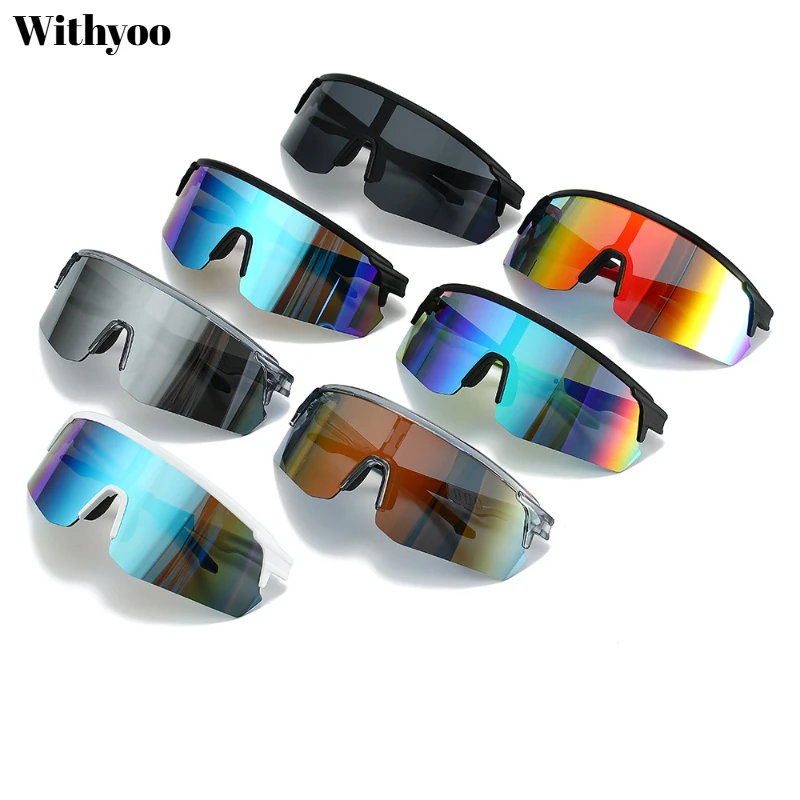 

Withyoo 2025 Unisex Bicycle Sunglasses UV400 Waterproof Sport Fishing Running Goggles Camping Eyewear for Men And Women