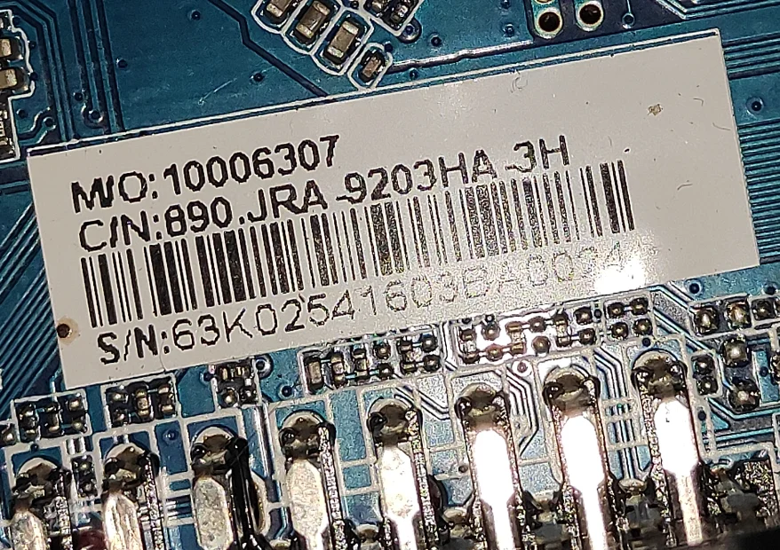 CV9203H-A اللوحة الأم للتلفزيون لشاشة LED st5461b05-2 تعمل بشكل جيد 1920X1080