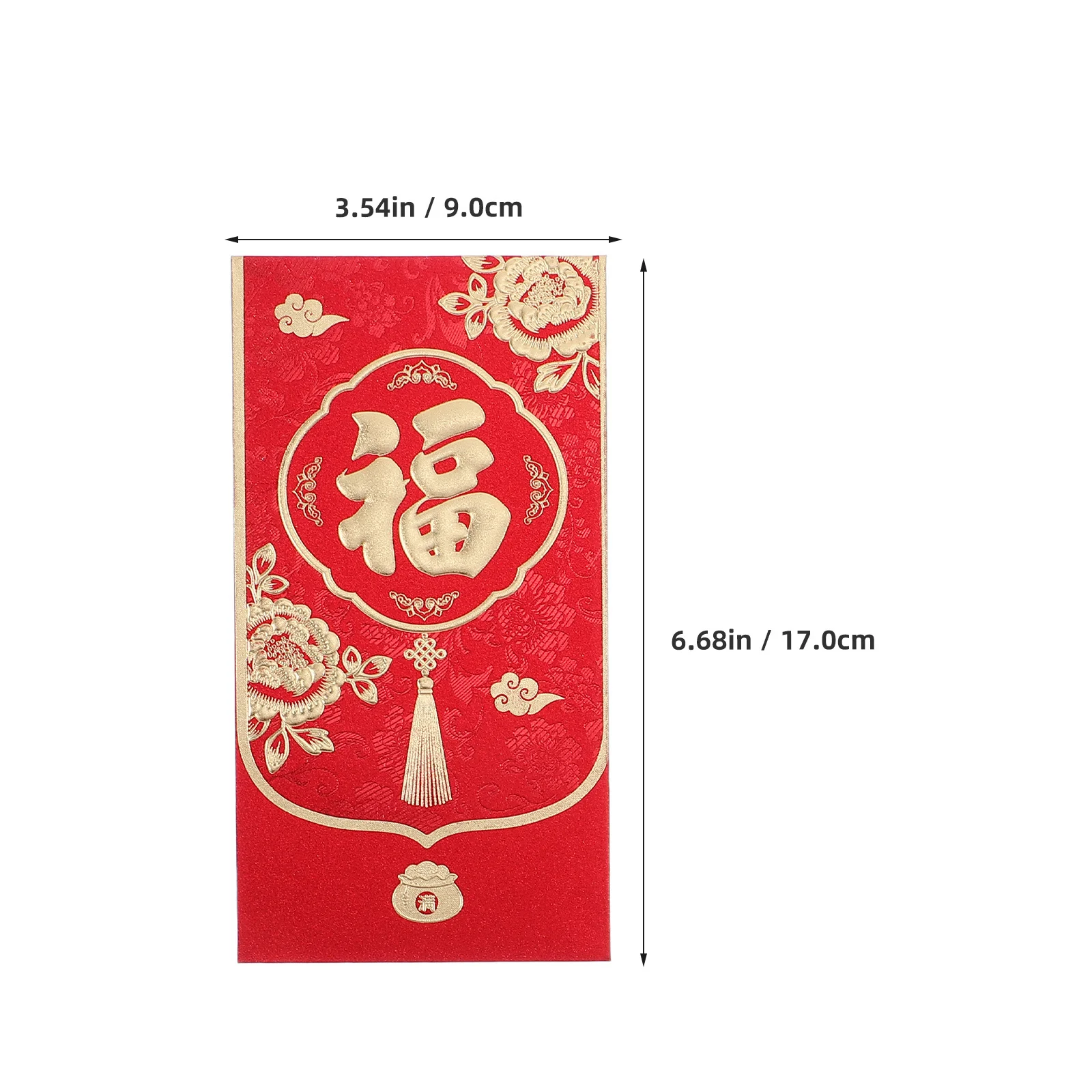 60 قطعة الحزم الحمراء 2026 سنة الحصان السنة الصينية الجديدة المغلفات الحمراء ماتي بريق النهاية لمهرجان القمرية مهرجان الربيع #6