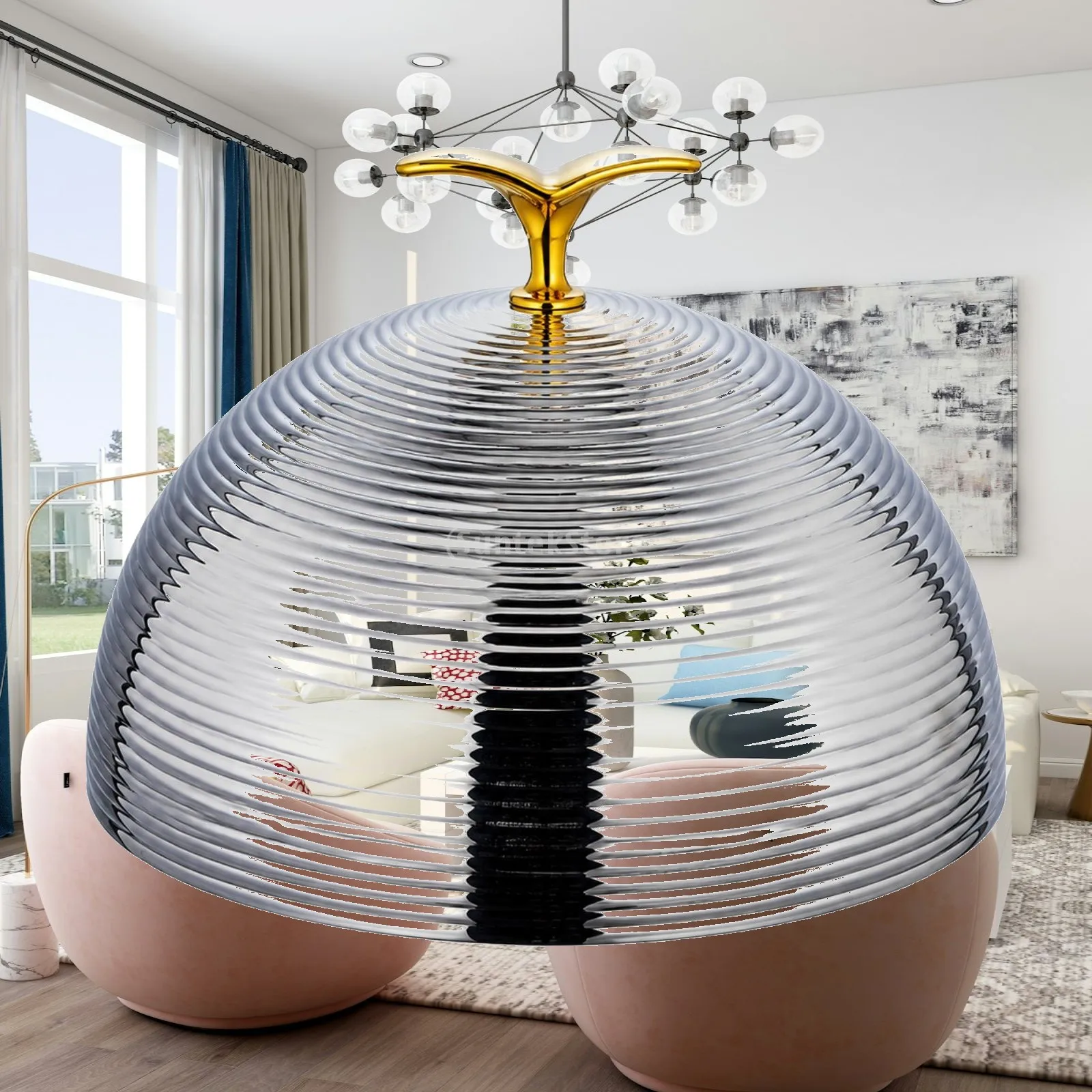 Dome Shaped Pan Lid Stainless Steel Plate Cover for Food Heat Retention Elegant Serving Accessory Home