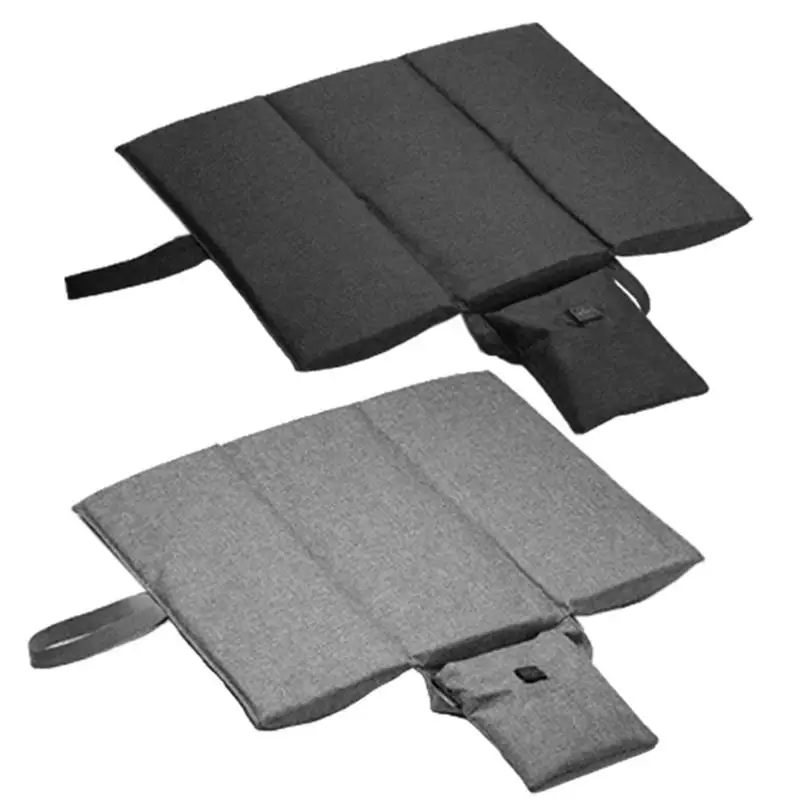 Portable Heated Stadium Seats Foldable Heating Seat Cover Chair Cushion with Adjustable Heat Setting for Home Airplane Train