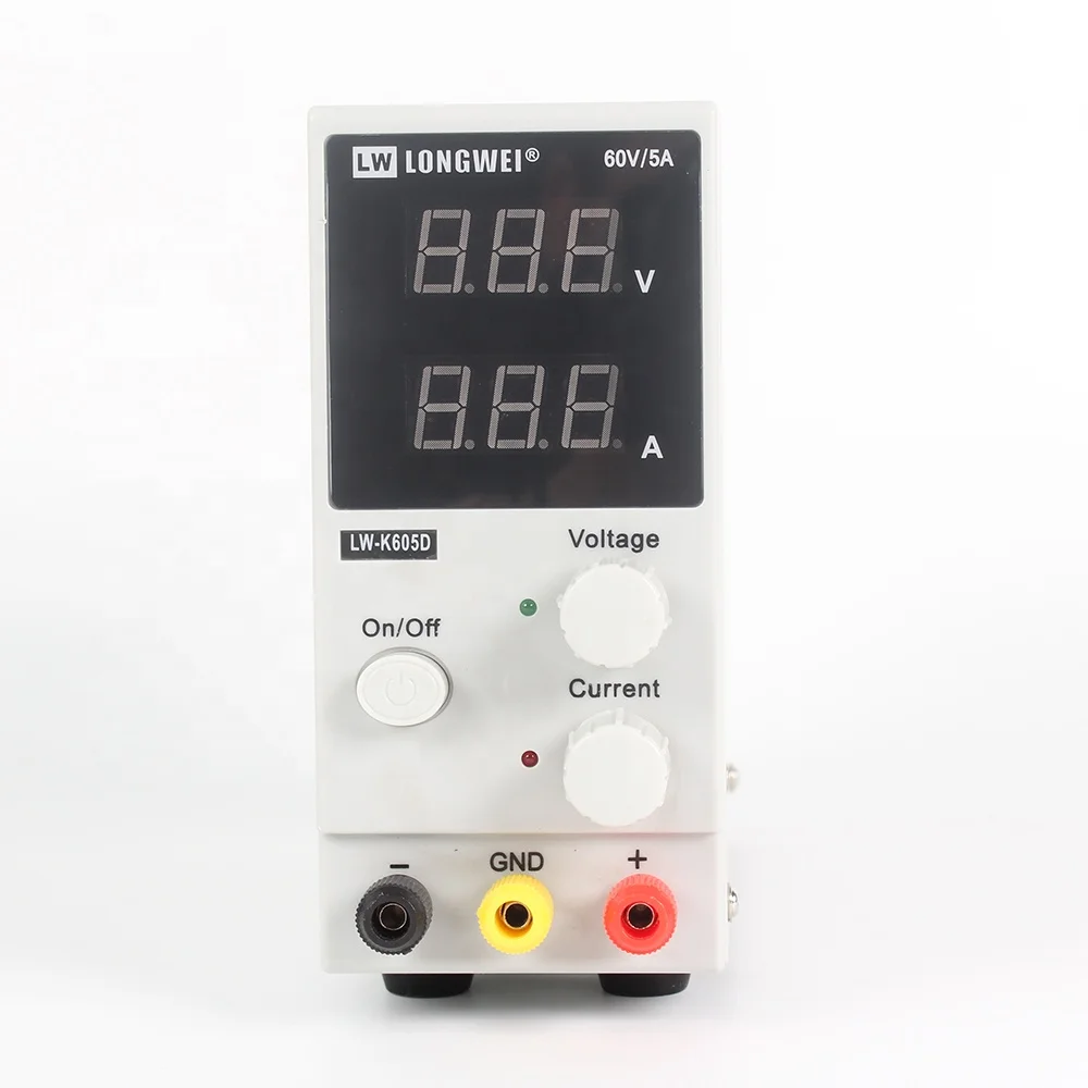 LW-K605D 5A صغير قابل للتعديل الرقمية تيار مستمر امدادات الطاقة مختبر تبديل تنظيم الجهد 60 فولت امدادات الطاقة