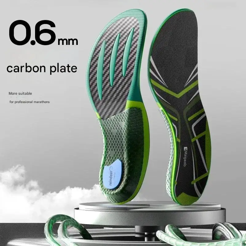 

Racing Running Special Insole Marathon Physical Examination Full-Length Real Carbon Plate Running Enhancement with Speed Rebound