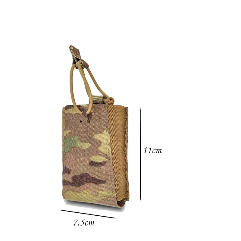 Bolsa táctica Molle elástica para cargador airsoft Multicam - imagen 2