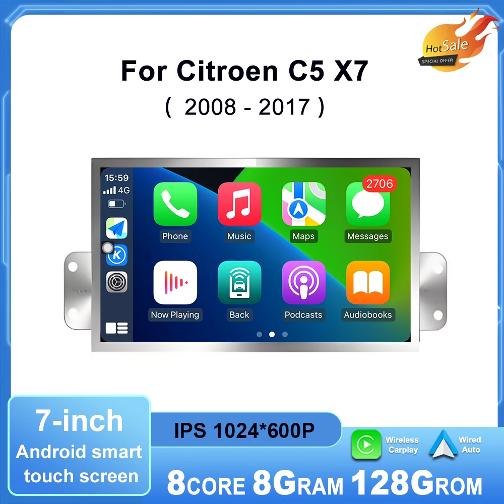 Wireless Carplay 7I…