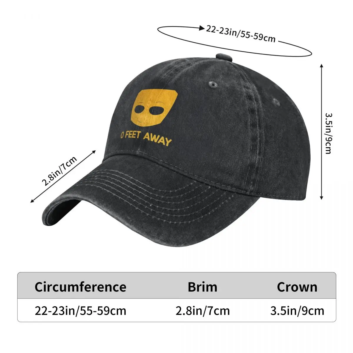 Grindr Zero Gorra De Béisbol Vaquera O Pies Afuera Gimnasio Al Aire Libre Gorra De Camionero Verano Unisex Adolescentes Y2k Gorr