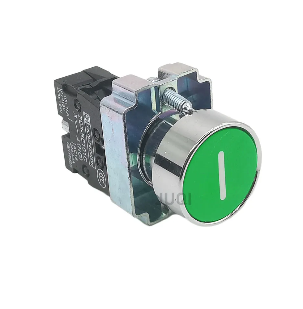 1PCS 22mm 순간 플랫 푸시 버튼 마크 스위치 NO/NC XB2-BA4342 XB2-BA4331 XB2-BA3351XB2- BA4322 XB2-BA3311 XB2-BA3341
