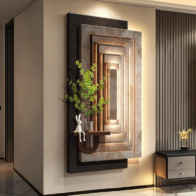 Modern Living Room LED Wall Lamps For Corridor Hallway Minimalist Hanging Painting Vase Mural Lights Lustre Decoration Lighting