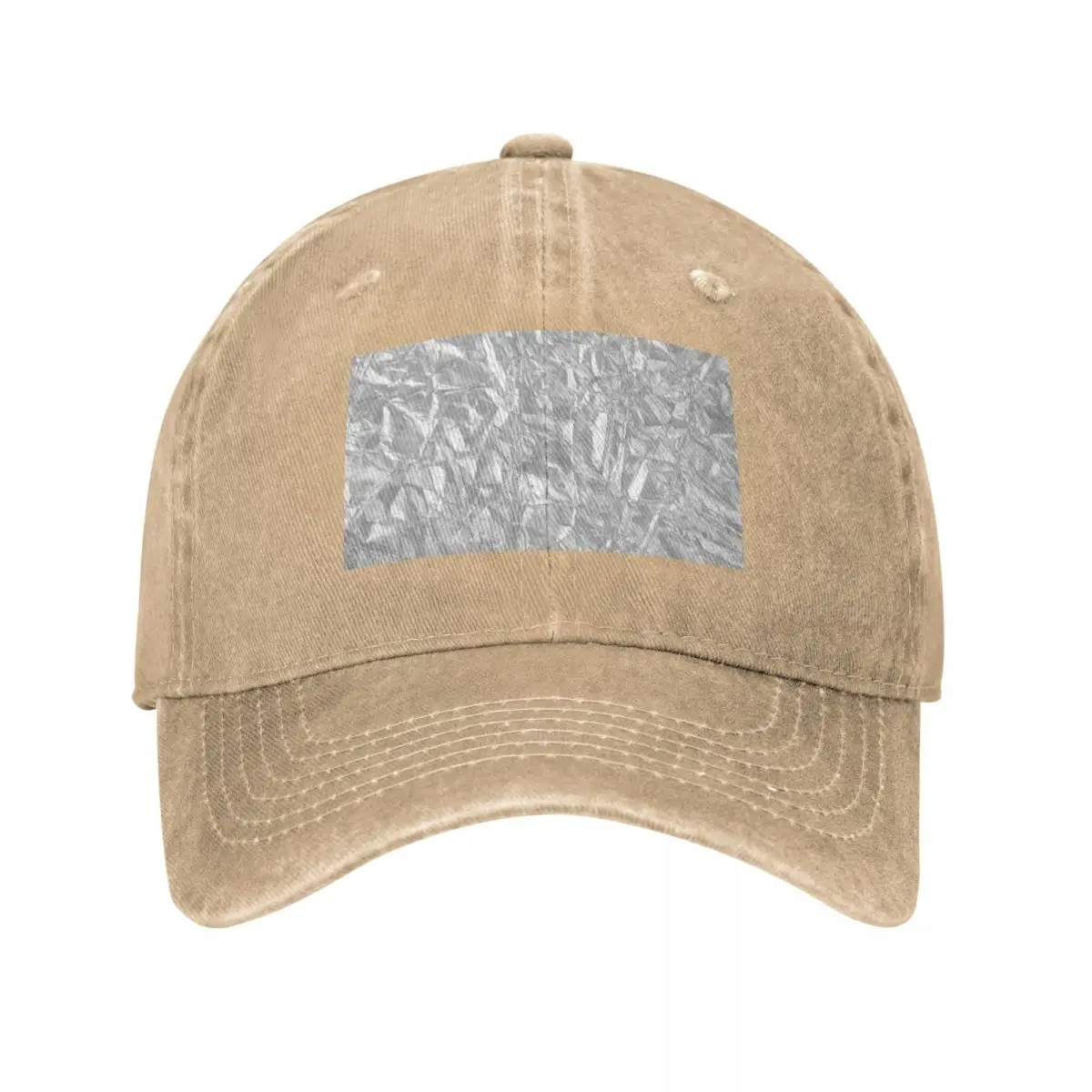 Wrinkled Tin Foil Conspiracy Theory funny Baseball Cap Rugby Designer Hat Woman Men's