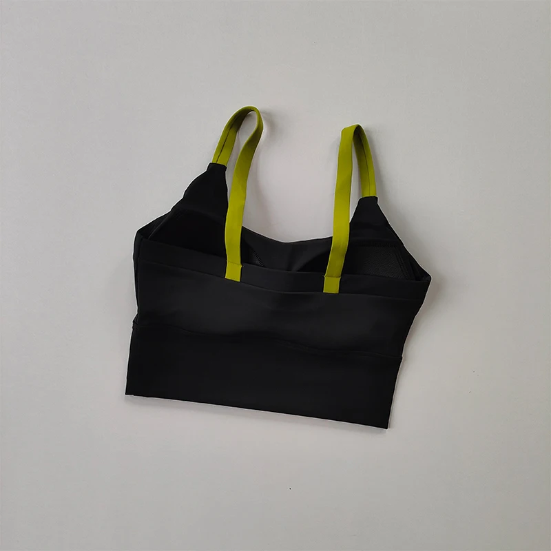 Einteiliger BH, hochfester stoßfester Lauf-BH, Träger-BH, rückenfreier Fitness-Yoga-BH – Detail 10