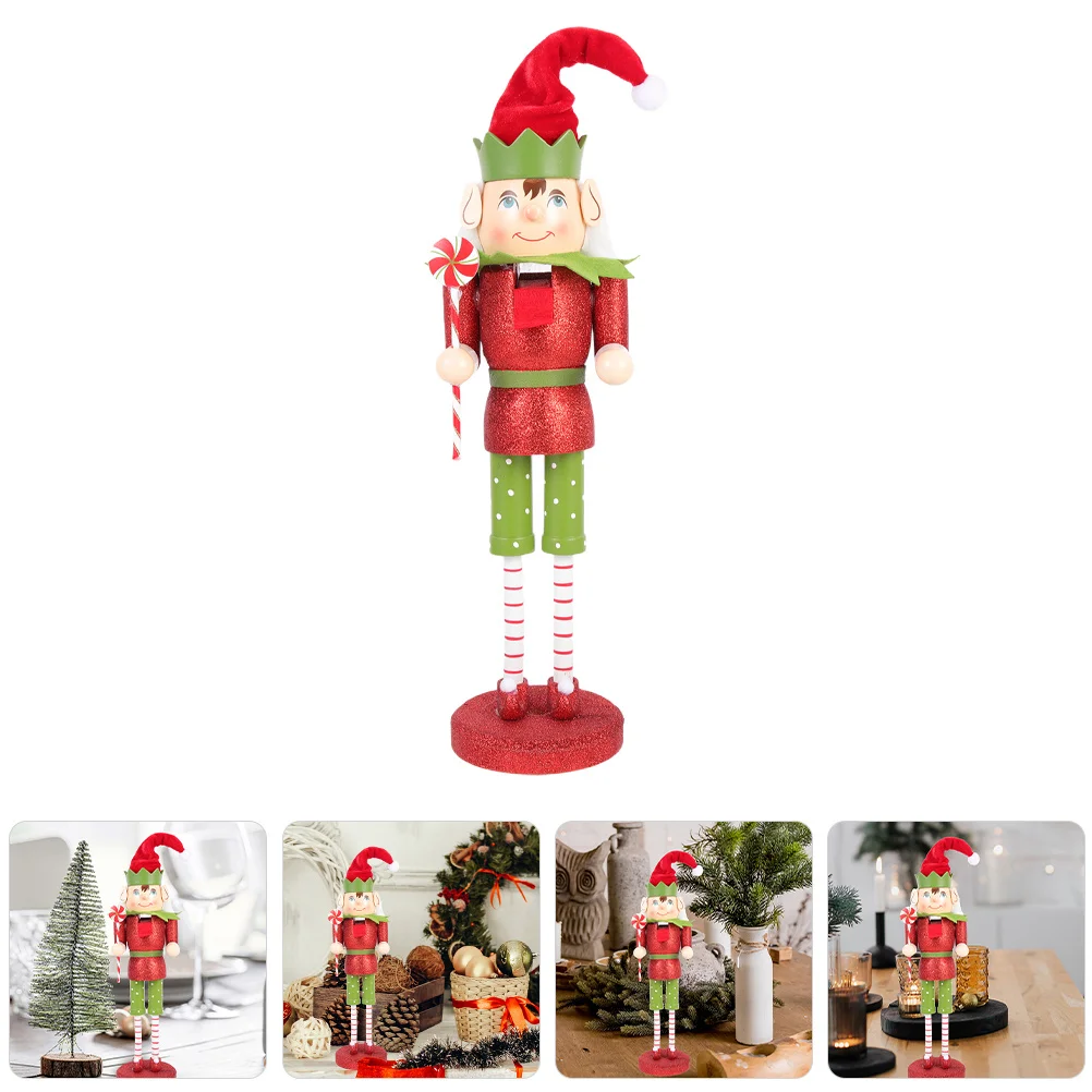

Holiday Decoration Soldier Ornament Tabletop Festive Nutcrackers Figures Table Decor Nutcracker Nutcracker