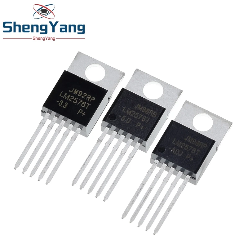 TZT 10PCS For Voltage Regulation Module LM2576 LM2576T LM2576T-ADJ  LM2576T-3.3 LM2576T-5.0