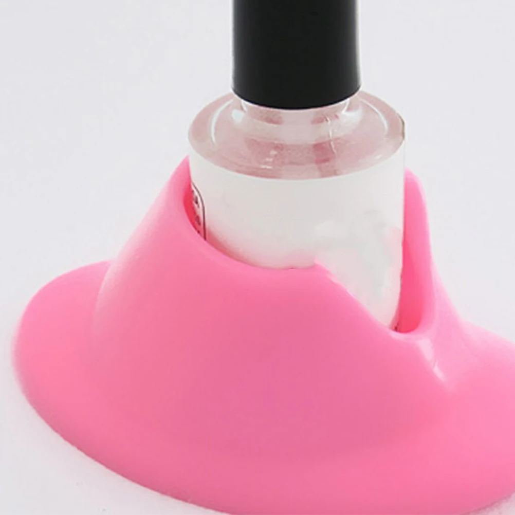 

4 Pcs Nail Polish Bottle Base Manicure Tools Supplies Rack Holder Durable Professional Nail Art Use Practical Design