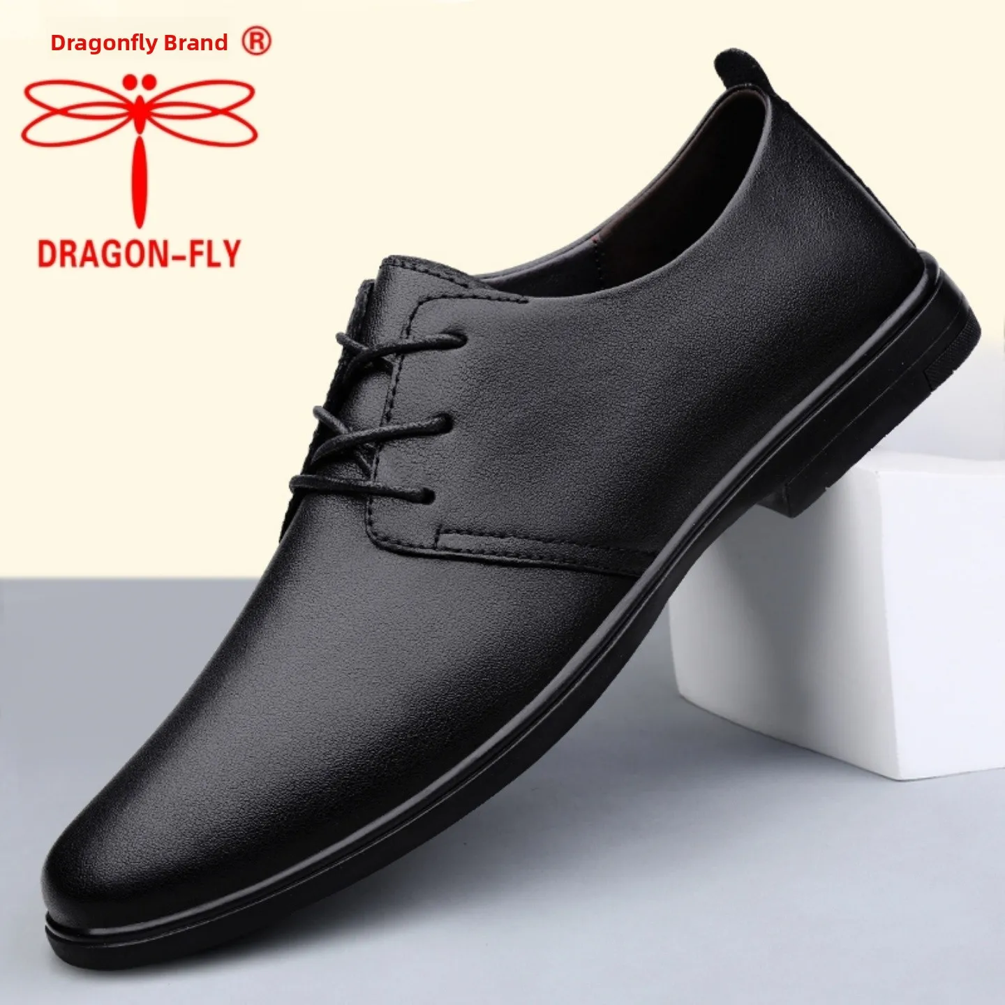 

Мужские повседневные кожаные туфли Pigeon Brand: мягкие, универсальные, для бизнеса и отдыха