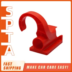 SPTA Wall Mounted High Pressure Water Gun Hanging Rack Car Washer Bracket Storage Holder Wash Pipe Hook Hose Supporter Tools