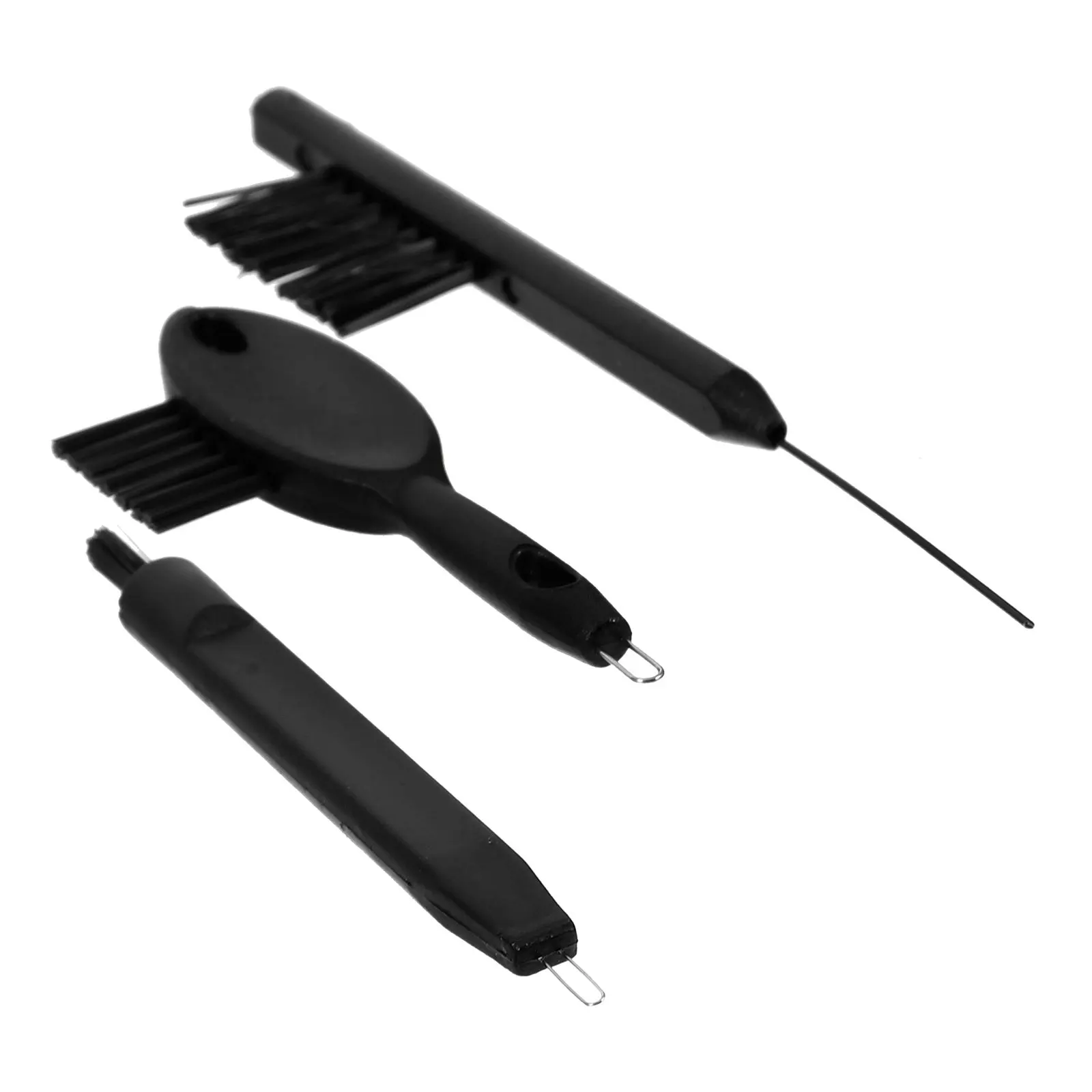 3Pcs Hearing Aid Cleaning Kit Small Tube Brush for Cerumen Removal Safe Gentle Cleaning Tool for Hearing Aid Vent Tube view 4