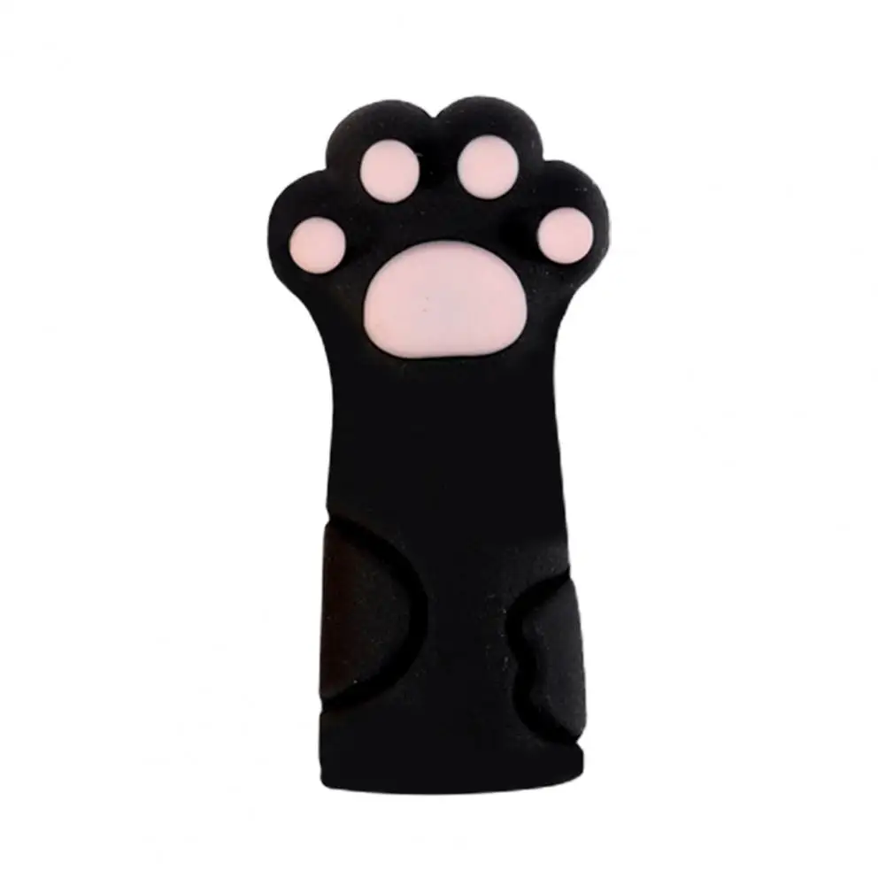 Cat Paw Protector Adorable Anti-drop Easy to Use Lovely Functional Avoid Hurting Hands Silicone Dead Skin Scissors Case