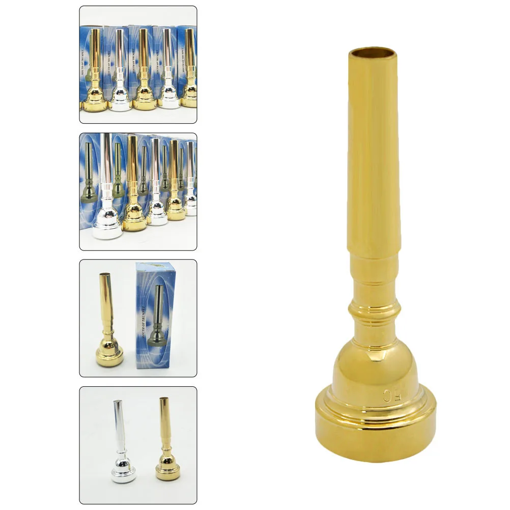 

Trumpet Mouthpiece 5c Replacement Compatible with Most Standard Trumpets for Performance Practice Accessory Trumpet