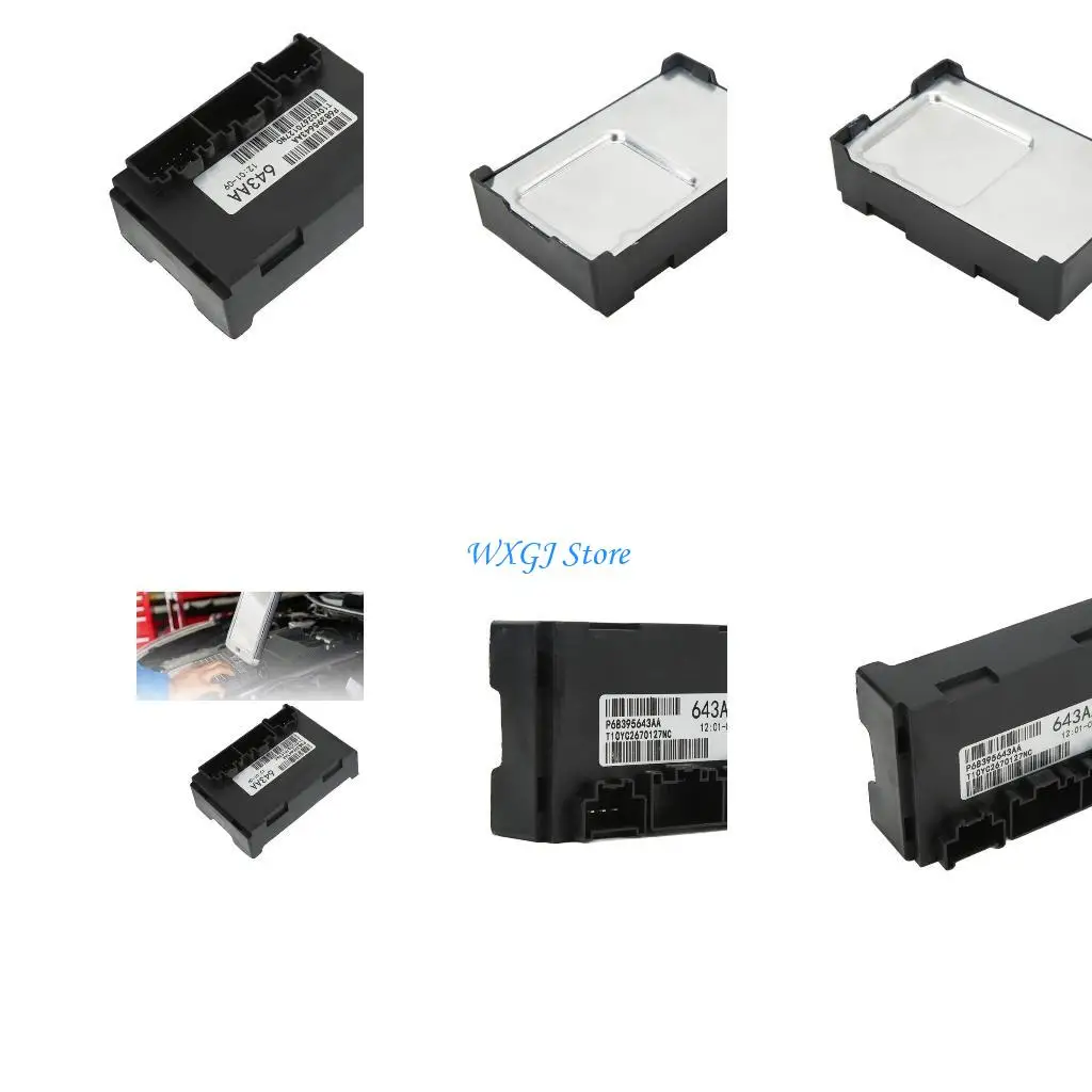 

37JE Car Transfer Case Control Module Plastic Metal Black 68395643AA 56029423AK