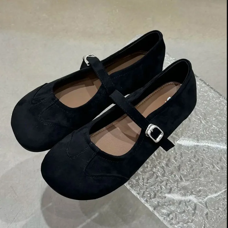 

Women's Flats Loafers Shoes Casual Fad Shallow Sport Sneakers 2025 Autumn New Brand Mary Jane Retro Comfort Ballet Ladies Shoes