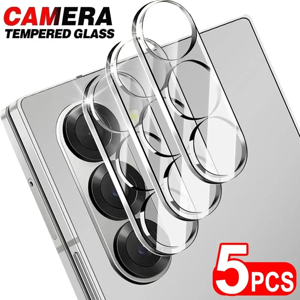 1-5PCS Camera Lens Clear Tempered Glass Protector Flim For Samsung Galaxy Z Fold 7 6 5 4 3 Back HD Anti-scratch Cap Accessorios