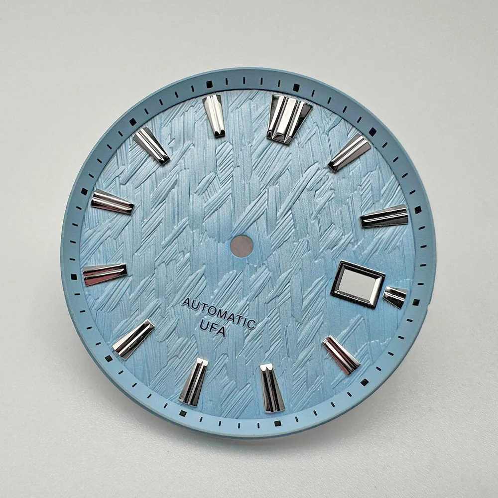 قرص GS جديد 33.5 مللي متر مناسب لملحقات تركيب حركة الساعات الميكانيكية NH35/NH36