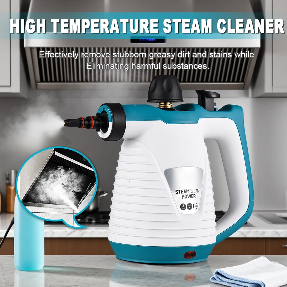 

110V-220V Home Steam Cleaner Multifunctional Kitchen Range Hood Grease Remover Cleaning Machine Bathroom Cleaner