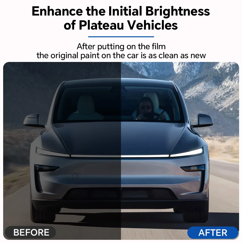 طبقة حماية الطلاء المسبق لـ Tesla Model Y Juniper 2024 2025 8.5thick Car Clear TPU PPF Kit ملصق اكسسوارات السيارات ملصق مائي #3