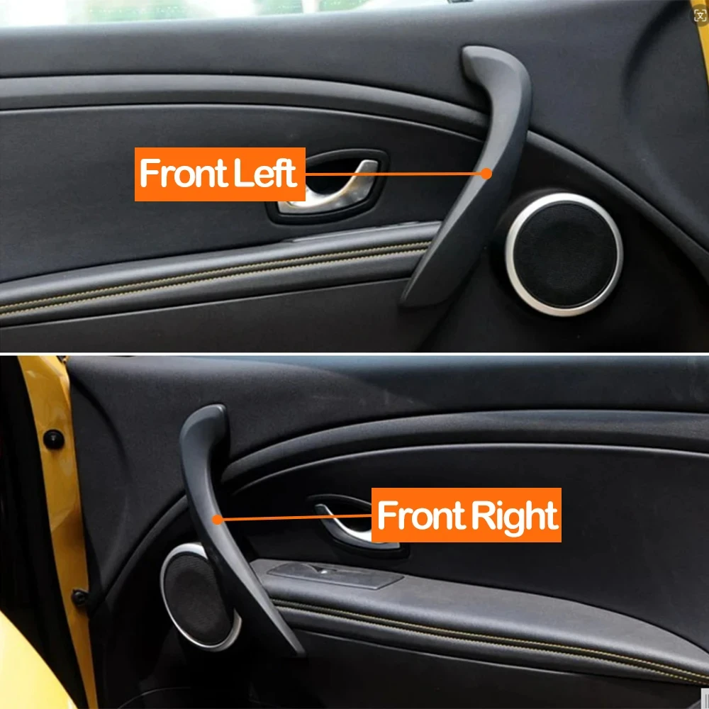 Interior Car Front Left Right Inner Door Pull Handle Repair Kit For Renault Megane 3 MK3 Fluence 2008-2016 809540001R 809600007R