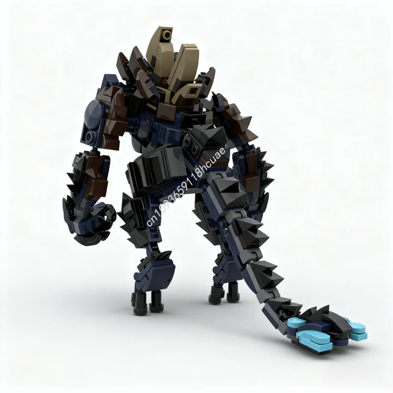 467 elementów MOC Garmadra Kaiju Universe nan Model Klocki Konstrukcyjne Zabawki Edukacyjne Architektura Dzieci DIY Kreatywne Klocki Prezent na Boże Narodzenie