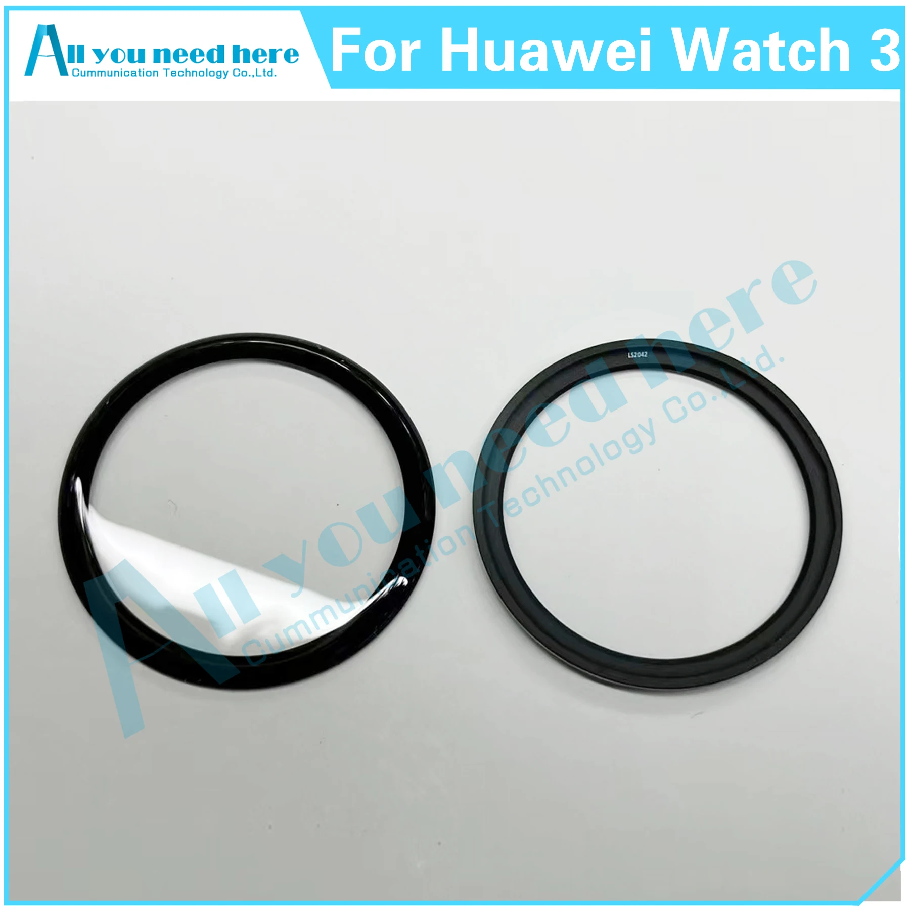 External Glass For Huawei Watch 3 46MM Watch3 LCD Display Touch Screen External Glass Lens Replacement