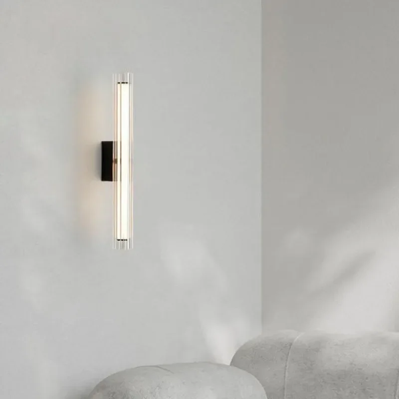 Italian Minimalist Wall Lamp Modern Minimalist Living Room Creative Art Glass Corridor Background Wall Lamp Indoor Sconce Light