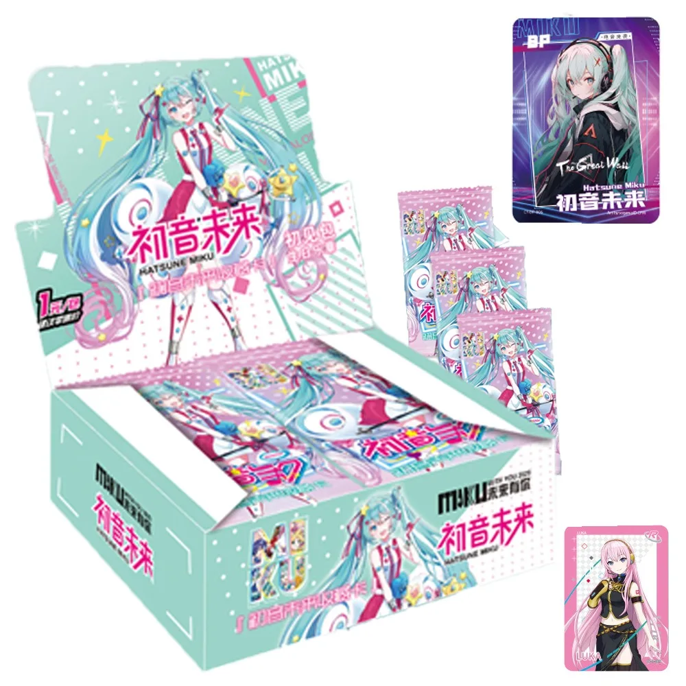 

Hatsune Miku Collection for Kids Lovely Interesting Cute Virtual Idols Genuine Edition Rare Limited Card Doujin Toys and Hobbies