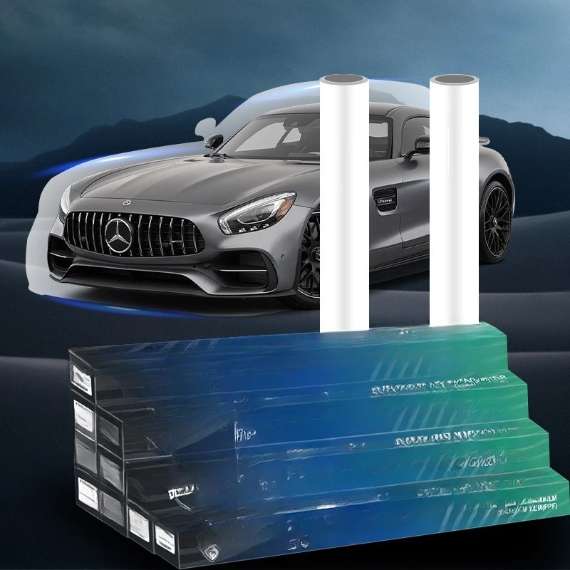 Invisible car clothes, scratch-resistant self-repair, no-baking paint protective film