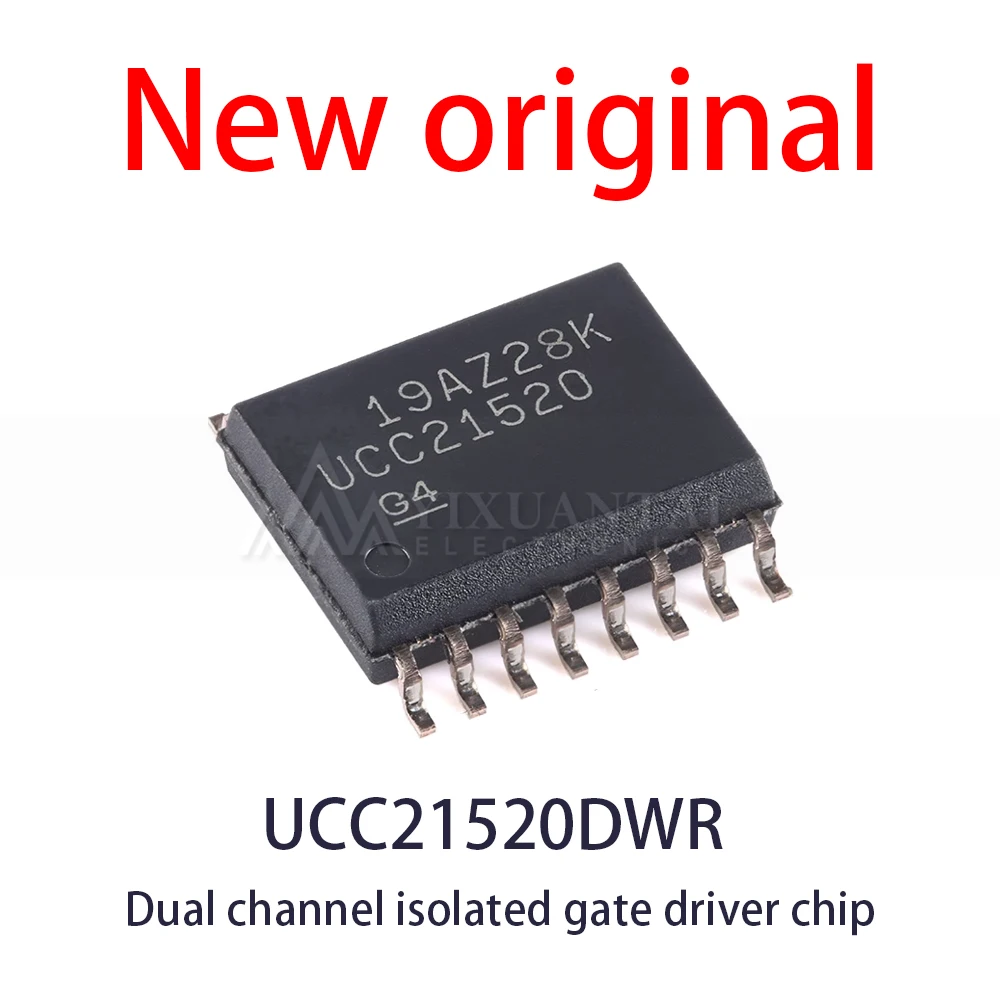 10-50Pcs/Lot New original UCC21520DWR UCC21520 SOIC-16 dual channel isolated gate driver chip