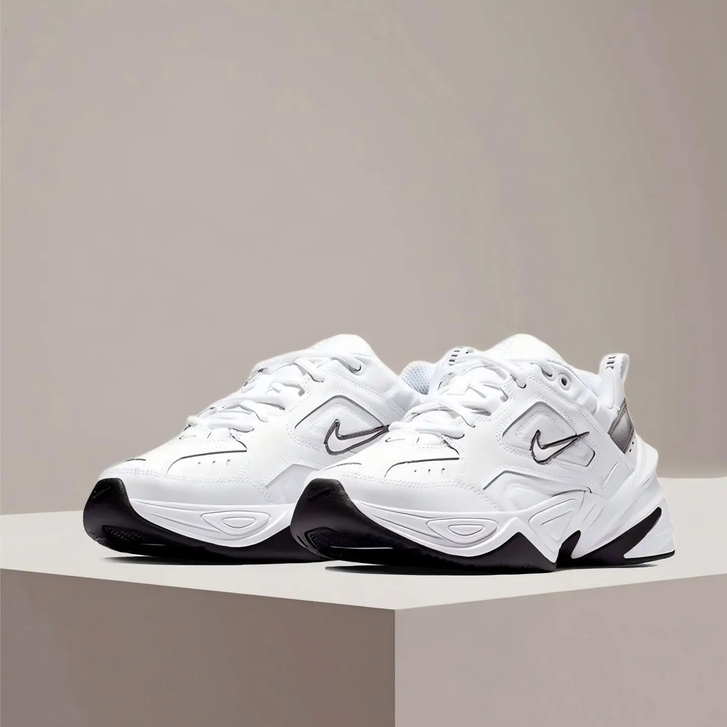 

Nike M2K TEKNO Retro Slip-Resistant Durable Versatile Cushioned Dad Shoes Sports Shoes BQ3378-100