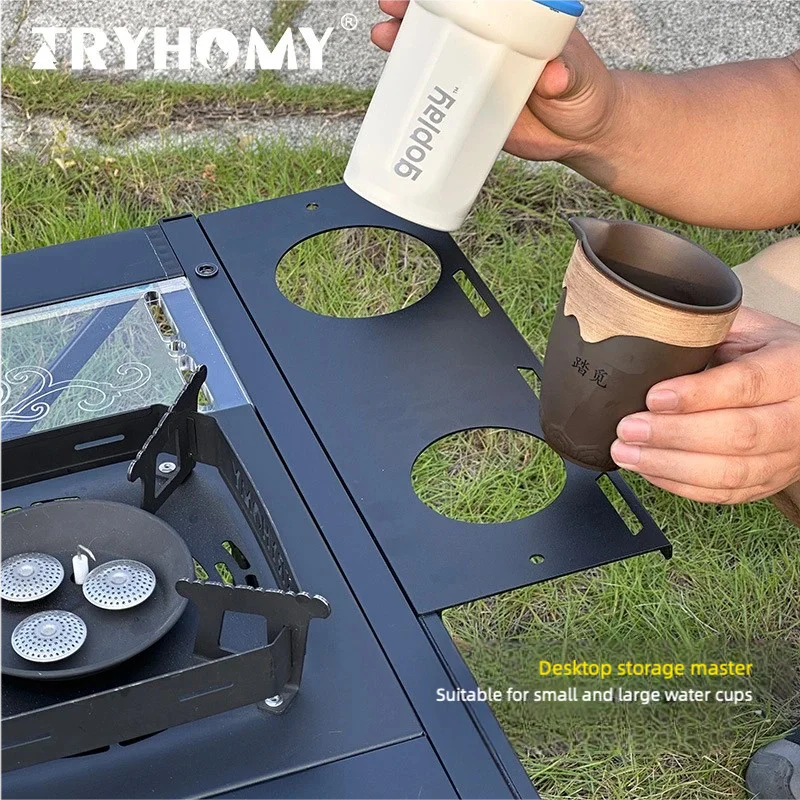 Tryhomy في الهواء الطلق سطح المكتب تخزين حامل الكأس الرئيسي 0.5-وحدة IGT ماستر مكتب ملحق متعدد الوظائف منضدية